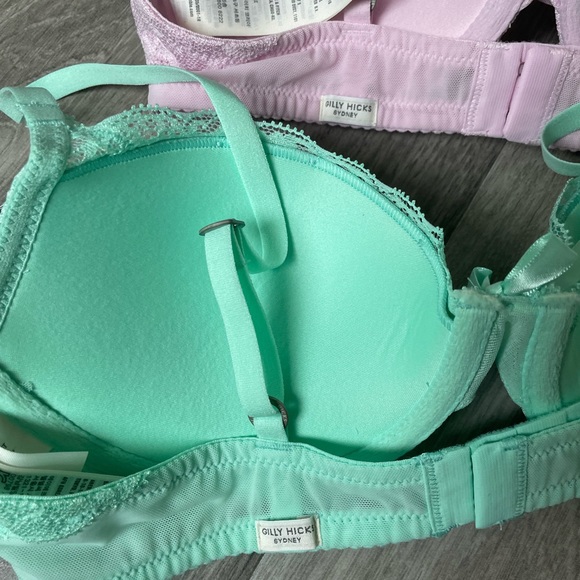 🌟SALE🌟NWT Hollister Gilly Hicks Lace Push Up Balconet Bras Set of 2 - Picture 11 of 11